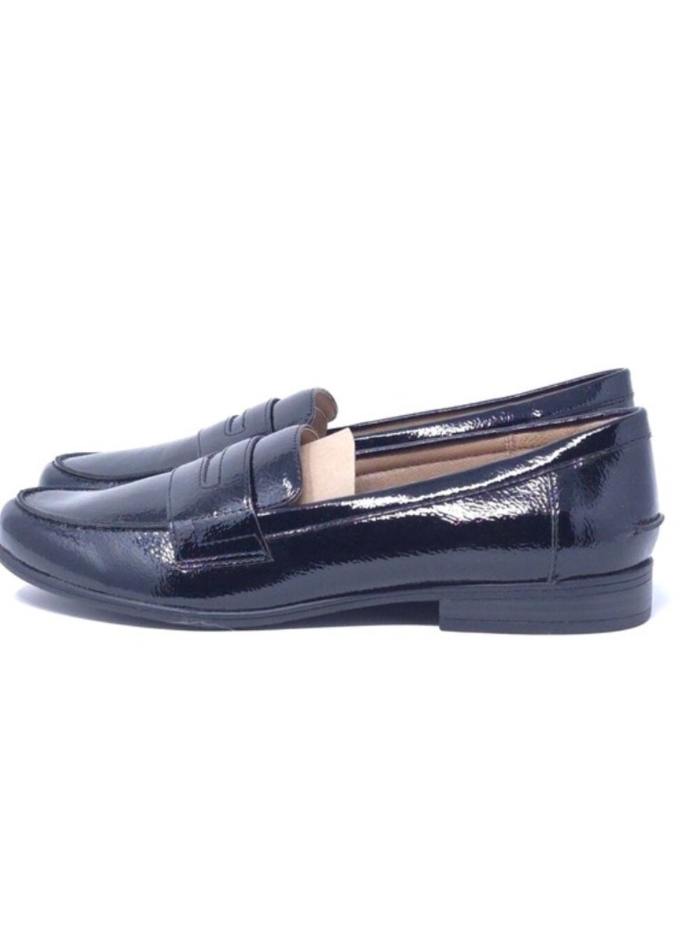 LifeStride Madison Black Loafer Flats 9.5W Faux Leather Comfy - Picture 7 of 9